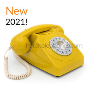 GPO 746 Push Button Mustard