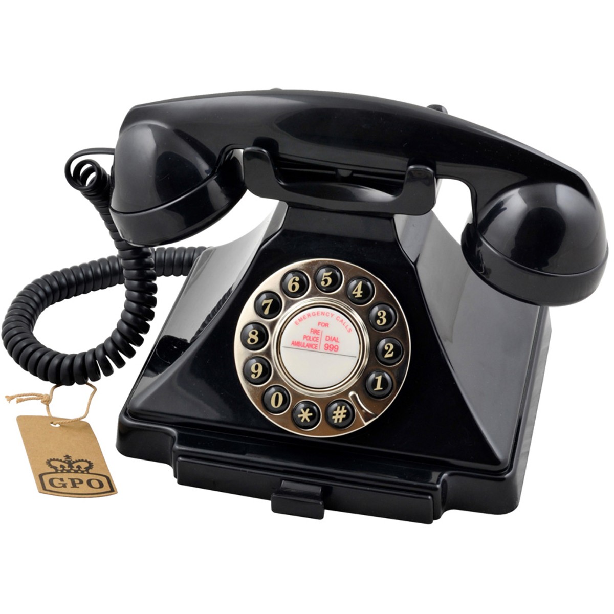 Старый стационарный телефон. Ретро телефон GPO 746 Rotary. Телефон дисковый в стиле ретро GPO 746 Rotary Black. Телефонный аппарат. Телефонный аппарат стационарный.