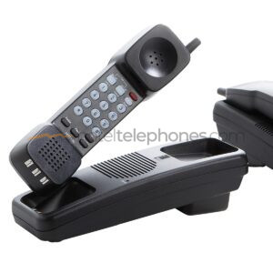 teledex opal series opal redidock rd2810 black 2 line analog cordless