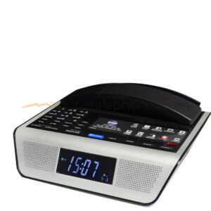 Bittell Uno Media 5 Series Cordless Alarm Clock Radio Phone