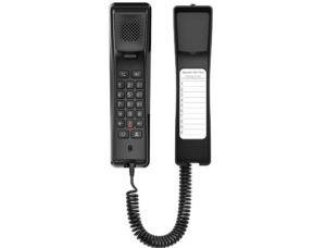 Fanvil black H2U phone open top view